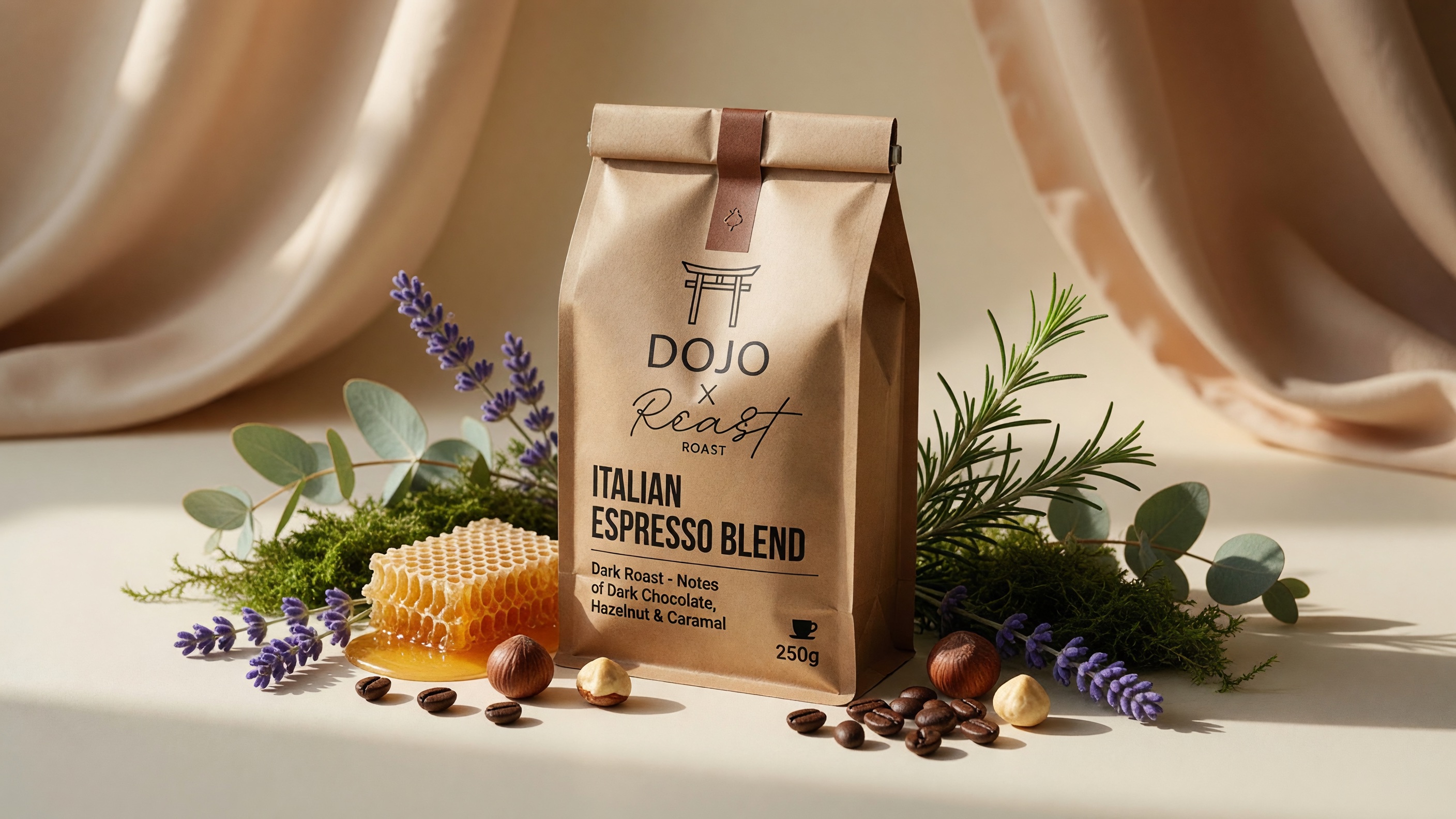 Dojo X coffee bag hero product shot