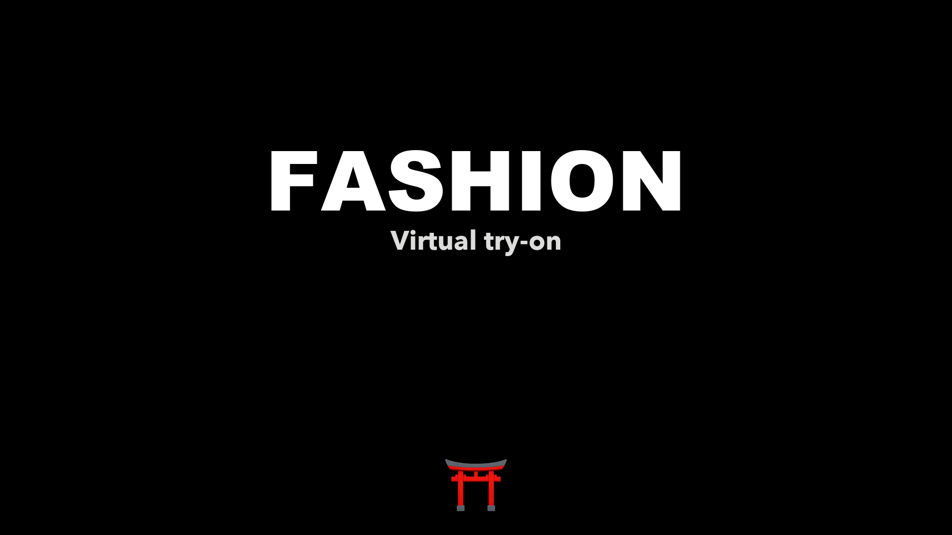 Title card: Fashion try-on