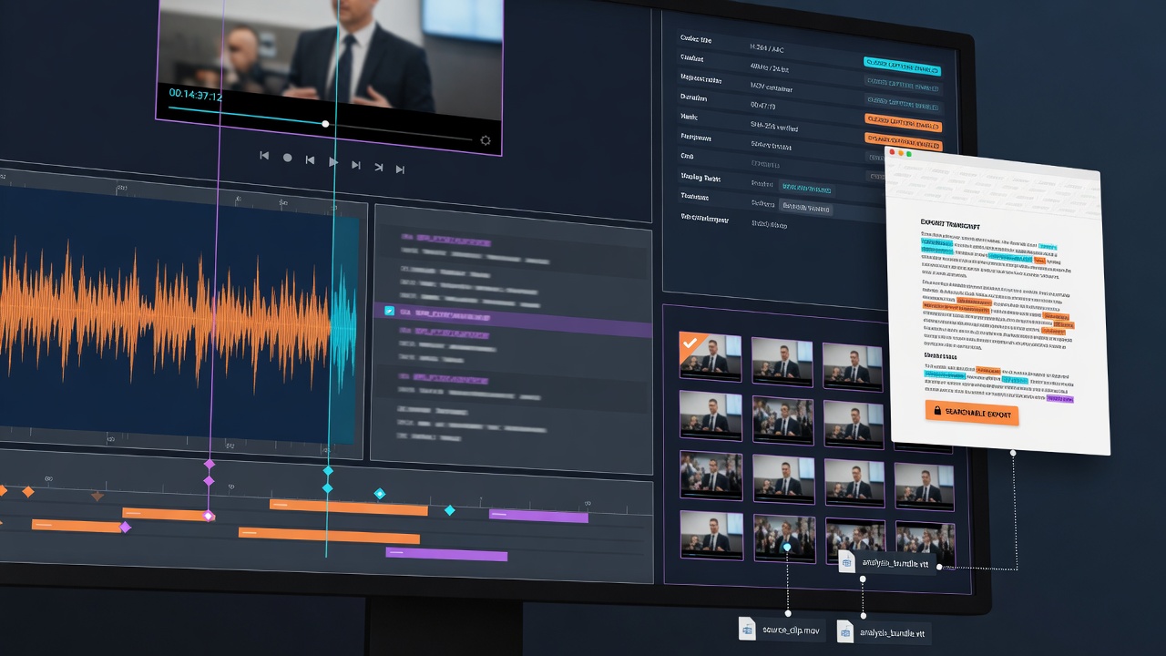Transcription and Media Analysis: Turn Files into Work You Can Inspect