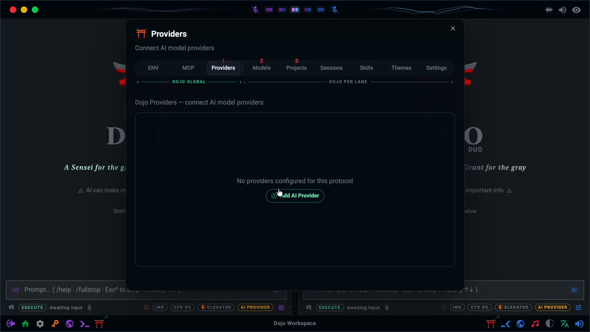 Set Up Dojo Workspace: From Install to First Conversation
